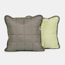 Подушка декоративная Viluta Дуэт Хаки 40х40