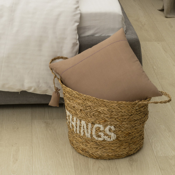 Подушка декоративная Вареный хлопок Wash 40х40 Лаванда Caramel