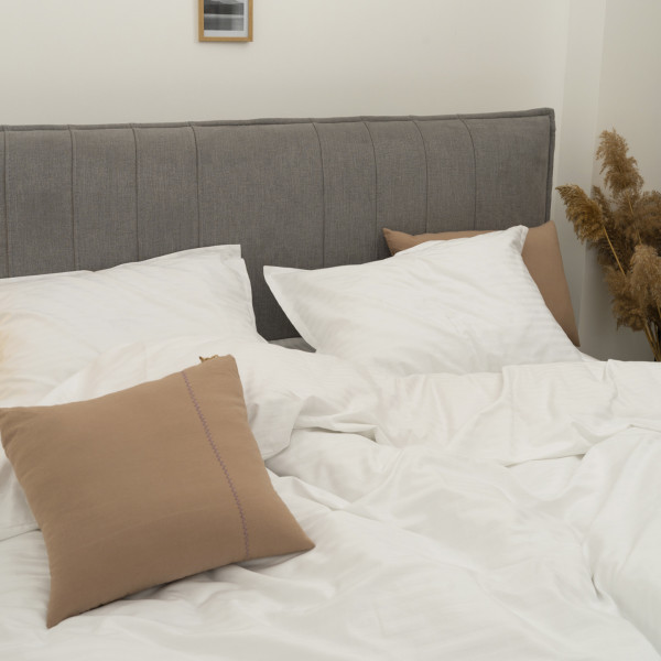 Подушка декоративная Вареный хлопок Wash 40х40 Лаванда Caramel