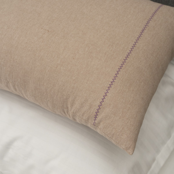 Подушка декоративная Вареный хлопок Wash 40х60 Лаванда Bellini