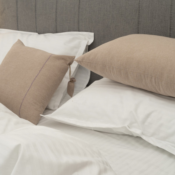 Подушка декоративная Вареный хлопок Wash 40х40 Лаванда Bellini