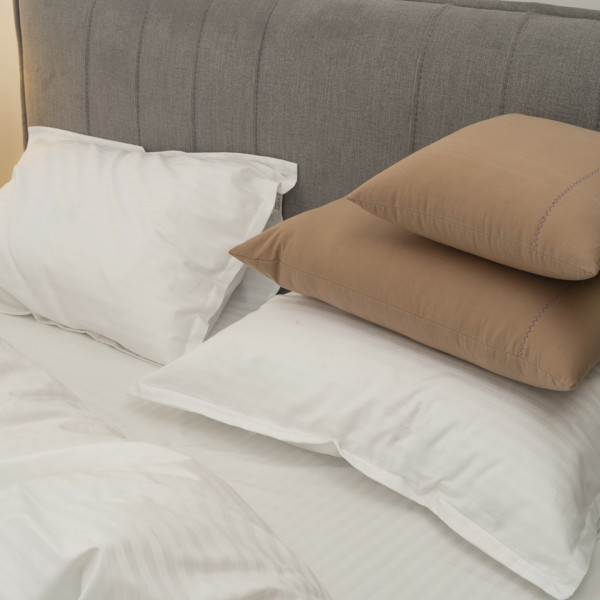 Подушка декоративная Вареный хлопок Wash 40х60 Лаванда Caramel