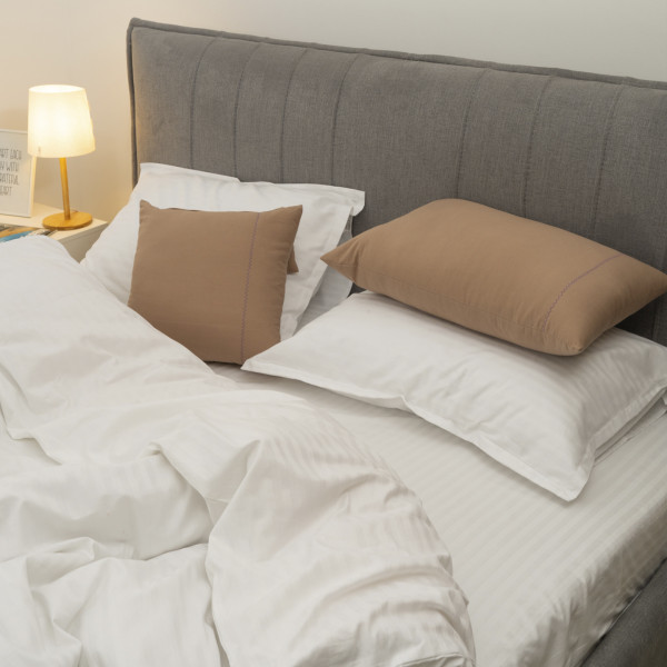 Подушка декоративная Вареный хлопок Wash 40х60 Лаванда Caramel