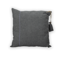 Подушка декоративная Вареный хлопок Wash 40х40 Лаванда Silver