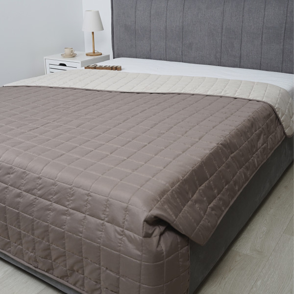 Покрывало стёганое двустороннее Viluta Дуэт 140х210 Нежность