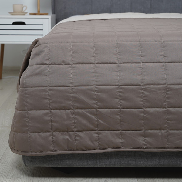 Покрывало стёганое двустороннее Viluta Дуэт 140х210 Нежность