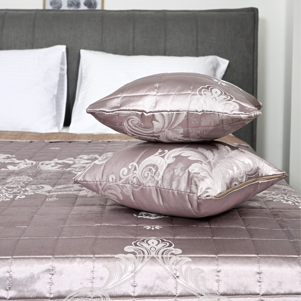 Набор покрывало Жаккардовое стеганое Вилюта 200х220 + наволочки 40х40