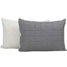 Наволочка стёганая Дуэт Viluta Микрофибра 50х70 Графит