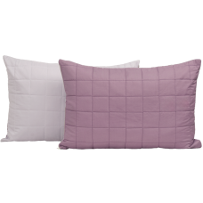 Наволочка стёганая Дуэт Viluta Микрофибра 50х70 Пудровая роза