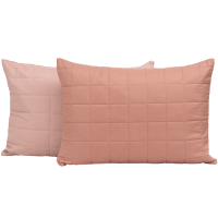 Наволочка стьобана Дует Viluta Мікрофібра 50х70 Рожевий кварц