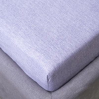 Простирадло на резинці Viluta Ранфорс 180х200+25 17001 Сіро-синій