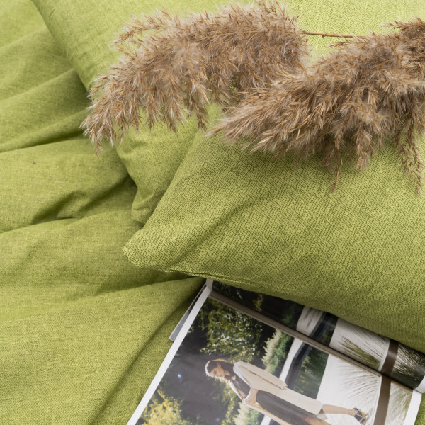 Простынь на резинке Viluta Ранфорс 180х200+25 17001 Зеленый