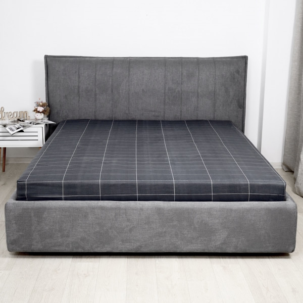 Простынь на резинке Viluta Ранфорс 180х200+25 20128В