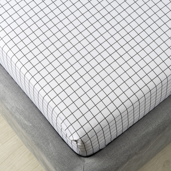 Простынь на резинке Viluta Ранфорс 160х200+25 22219B