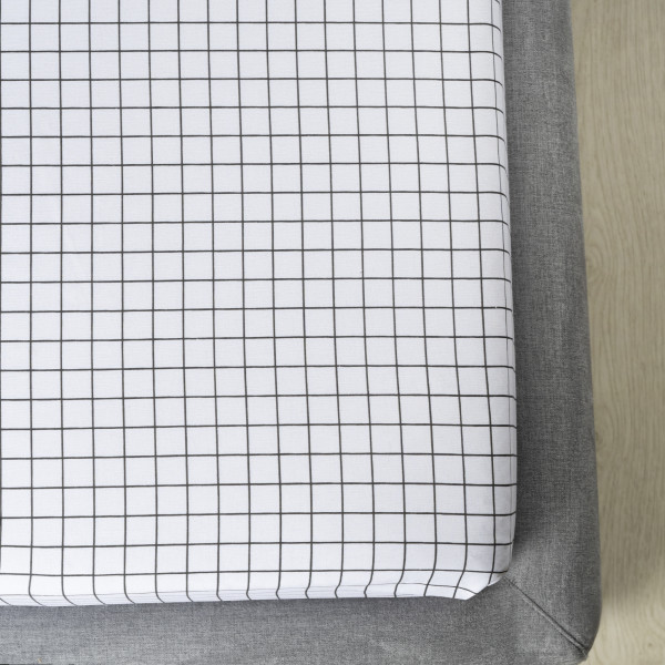 Простынь на резинке Viluta Ранфорс 160х200+25 22219B