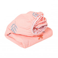 Простынь на резинке Viluta Ранфорс 140х200+25 23227В