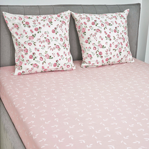 Простынь на резинке Viluta Ранфорс 160х200+25 23242В