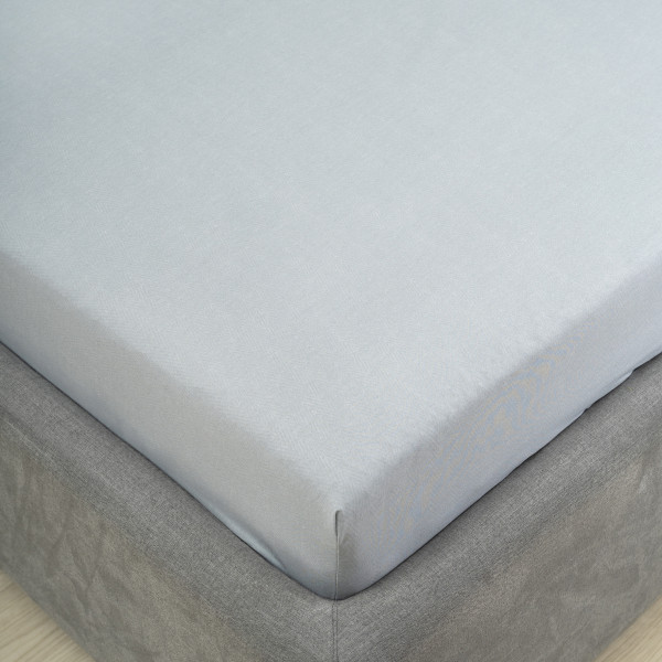 Простынь на резинке Viluta Ранфорс 180х200+25 24279В