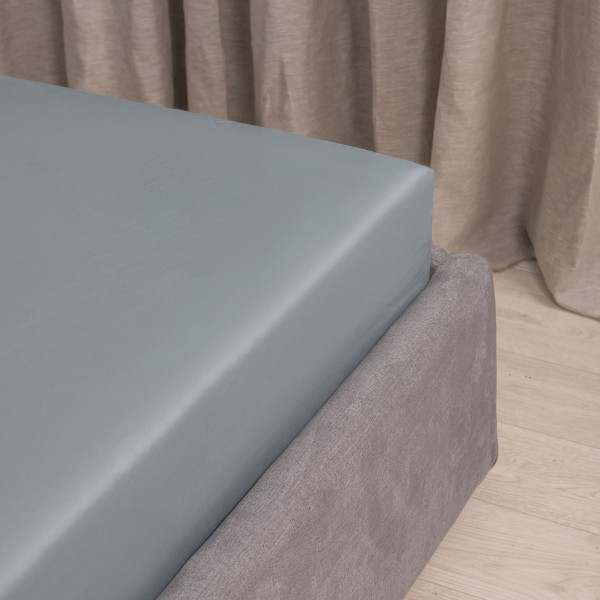 Простирадло на резинці Viluta Сатин Люкс 180х200+25 2111