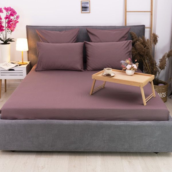 Наволочки Viluta Сатин Люкс 70х70 Марсала