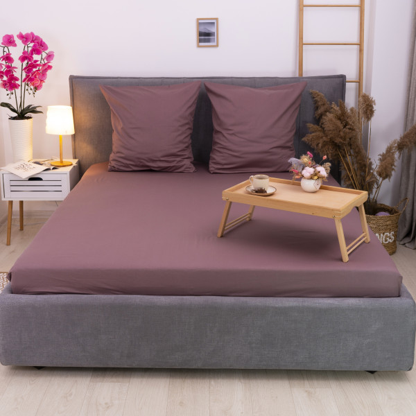 Наволочки Viluta Сатин Люкс 70х70 Марсала