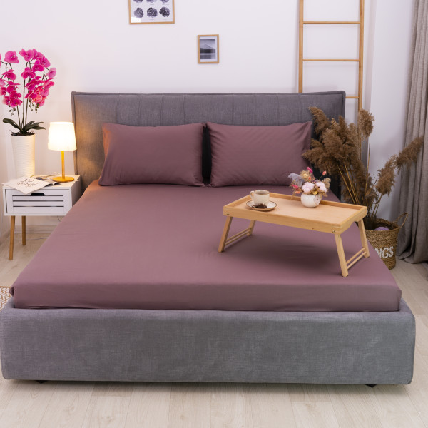 Наволочки Viluta Сатин Люкс 70х70 Марсала