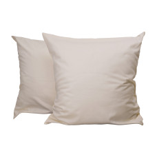 Наволочки Viluta Сатин Люкс 70х70 Ванильный
