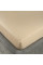 Простынь на резинке Сатин Luxe Viluta 200х180+30 Cafe Creme