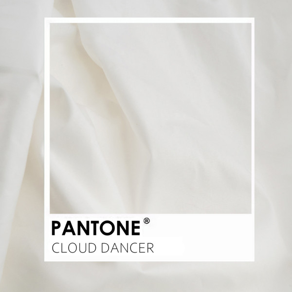 Простынь на резинке Сатин Luxe Viluta 200х180+30 Cloud Dancer