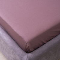 Простирадло на резинці Viluta Сатин Люкс 180х200+25 Марсала