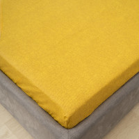 Простирадло на резинці Viluta Сатин Luxe 200х160х25 + 2 наволочки 50х70 SLR10