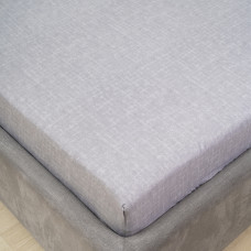 Простынь на резинке Viluta Сатин Luxe 200х160х25 + 2 наволочки 50х70 SLR15