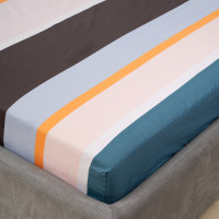 Простирадло на резинці Viluta Сатин Luxe 200х160х25 + 2 наволочки 50х70 SLR18