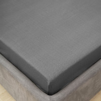 Простирадло на резинці Viluta Сатин Luxe 200х160х25 + 2 наволочки 50х70 SLR20