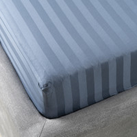 Простынь на резинке Viluta Сатин Stripe 140х200+25 67