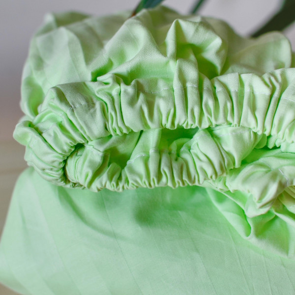 Простынь на резинке Сатин Stripe 140х200+25 69