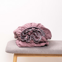 Простынь на резинке Viluta Сатин Stripe 140х200+25 73