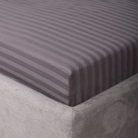 Простирадло на резинці Сатин Stripe 180х200+25 76