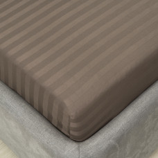 Простынь на резинке Viluta Сатин Stripe 140х200+25 77