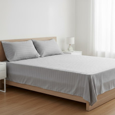 Простынь Viluta Сатин Stripe 220х240 80