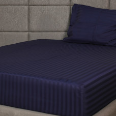 Простынь на резинке Viluta Сатин Stripe 140х200+25 83