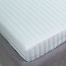 Простынь на резинке Viluta Сатин Stripe 140х200+25 84