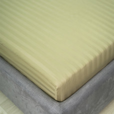 Простынь на резинке Viluta Сатин Stripe 160х200+25 87