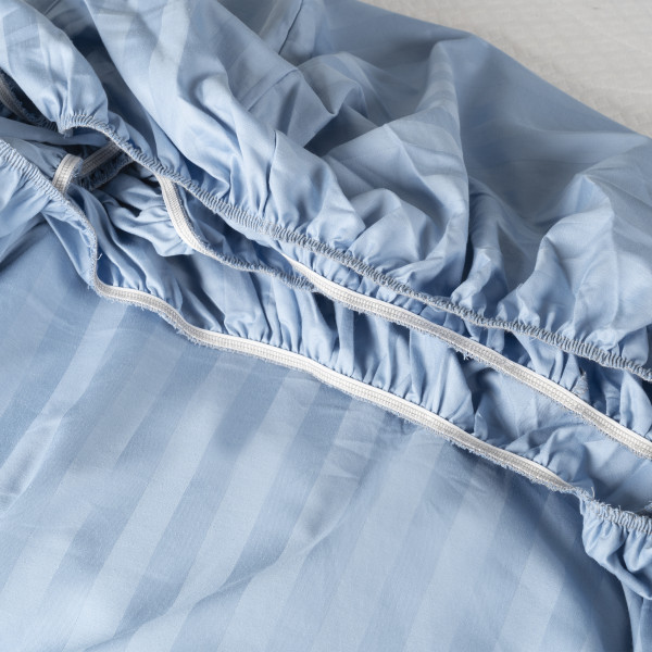 Простирадло на резинці Сатин Stripe 140х200+25 88