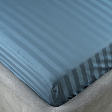 Простынь на резинке Viluta Сатин Stripe 140х200+25 91