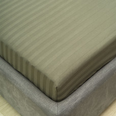 Простынь на резинке Viluta Сатин Stripe 140х200+25 94