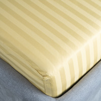 Простынь на резинке Viluta Сатин Stripe 160х200+25 89