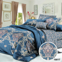 Комплект постельного белья Viluta Евро Ранфорс 19017