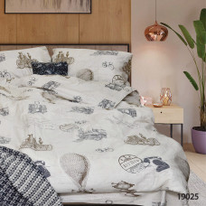 Комплект постельного белья Viluta Двуспальный Ранфорс 19025