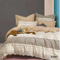 Комплект постільної білизни Viluta Євро Ранфорс 21147